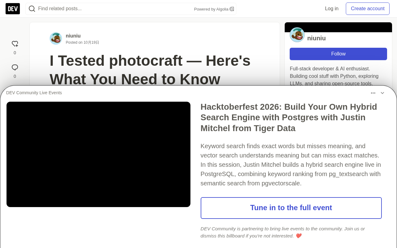 photocraft Hands-On Review: The Real Experience of an Open-Source Image Editor