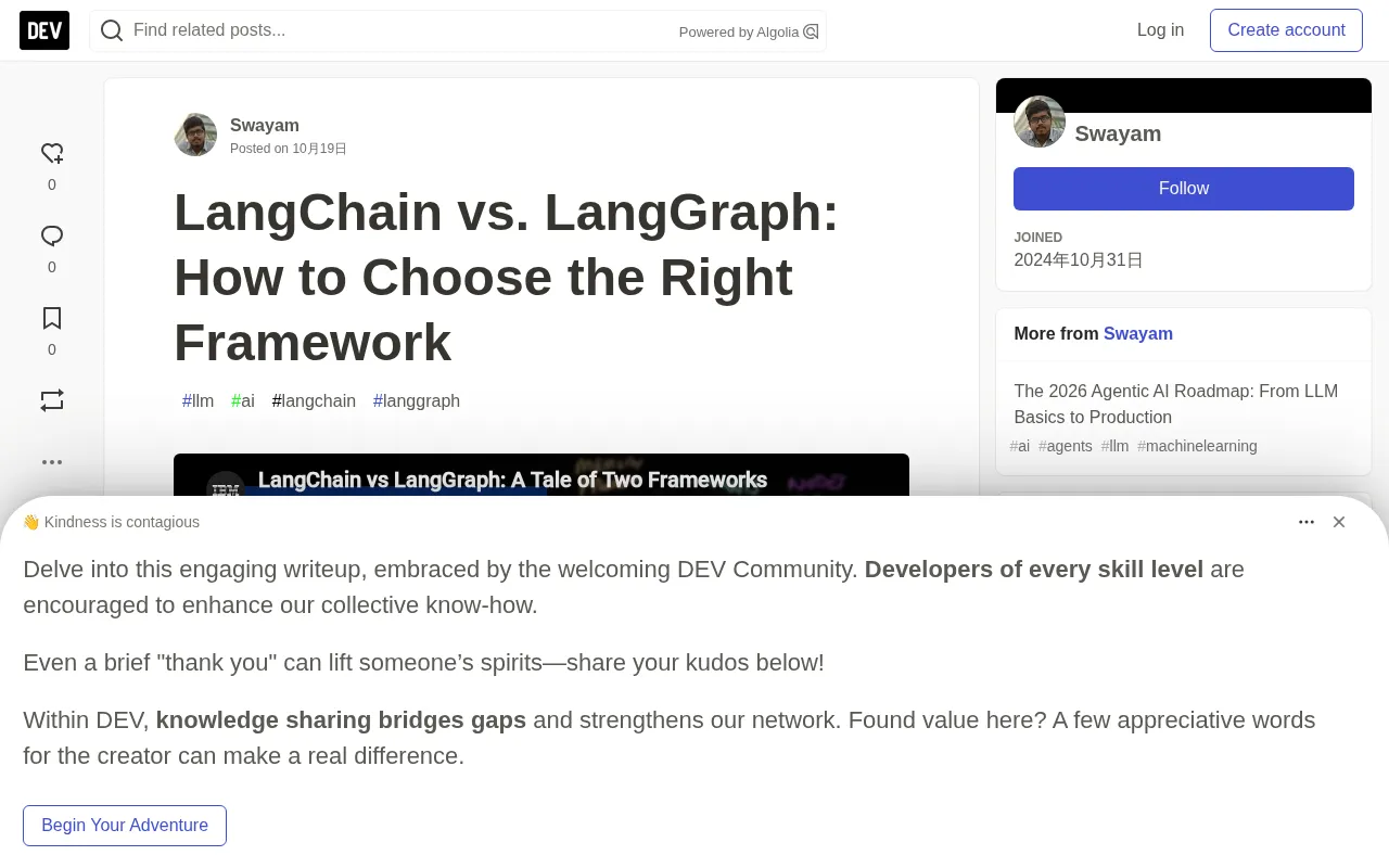 LangChain vs. LangGraph: How to Choose the Right Framework
