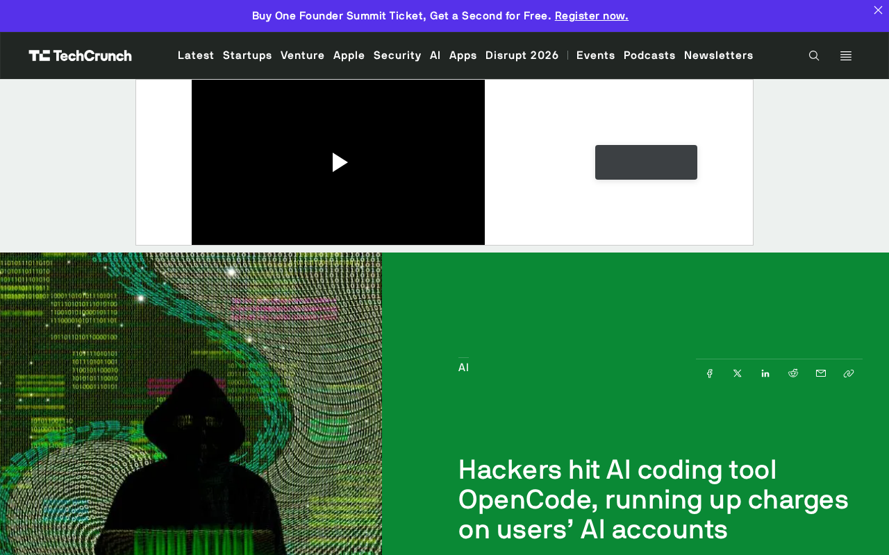 OpenCode Hacked: Analysis of API Key Leak in AI Coding Tool