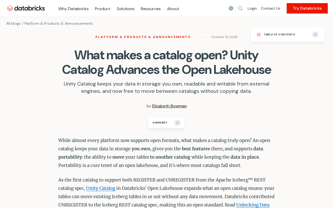 开放湖仓新标杆:Unity Catalog如何重新定义开放目录