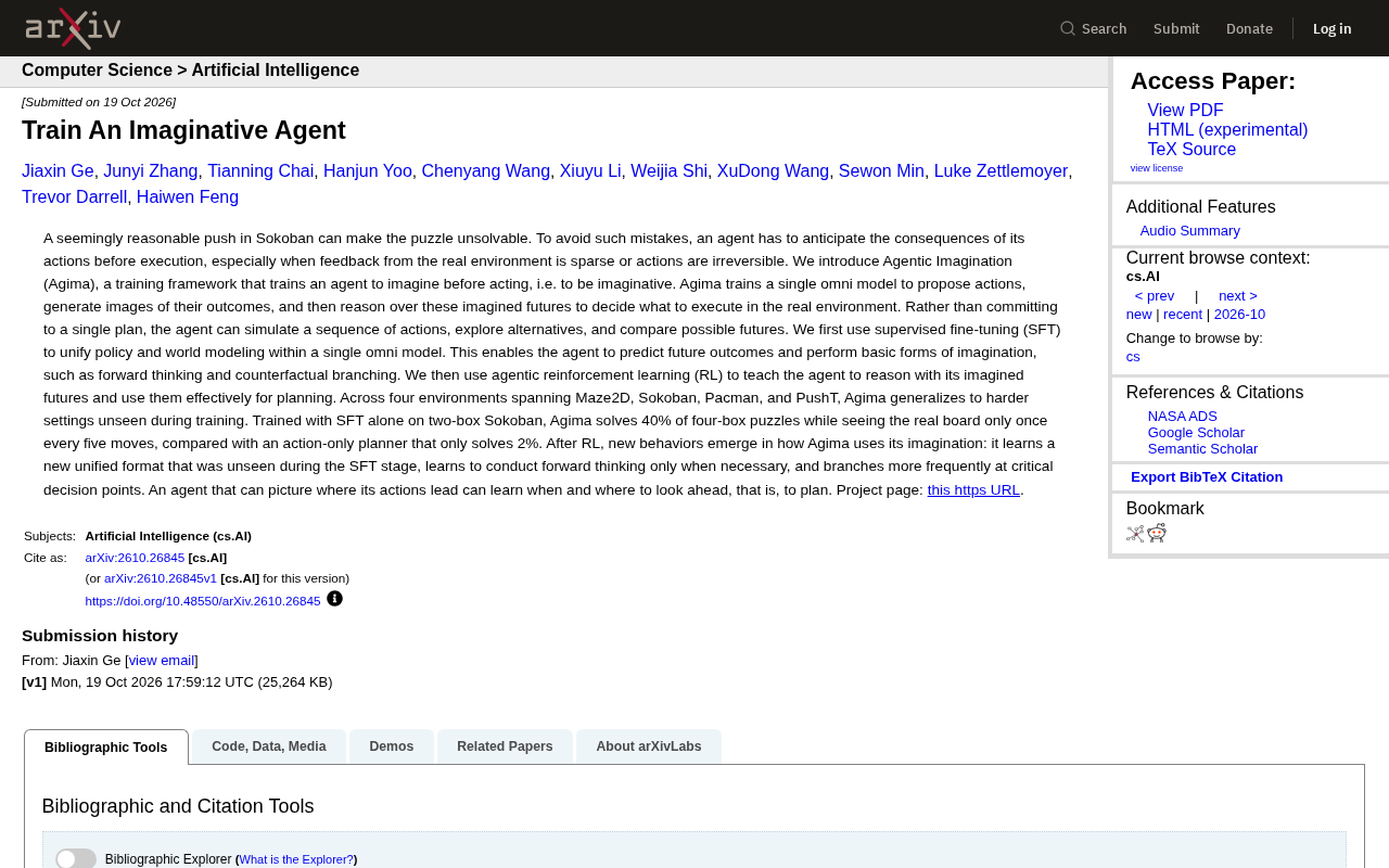 Agima: Teaching AI Agents to "Imagine" Before Acting