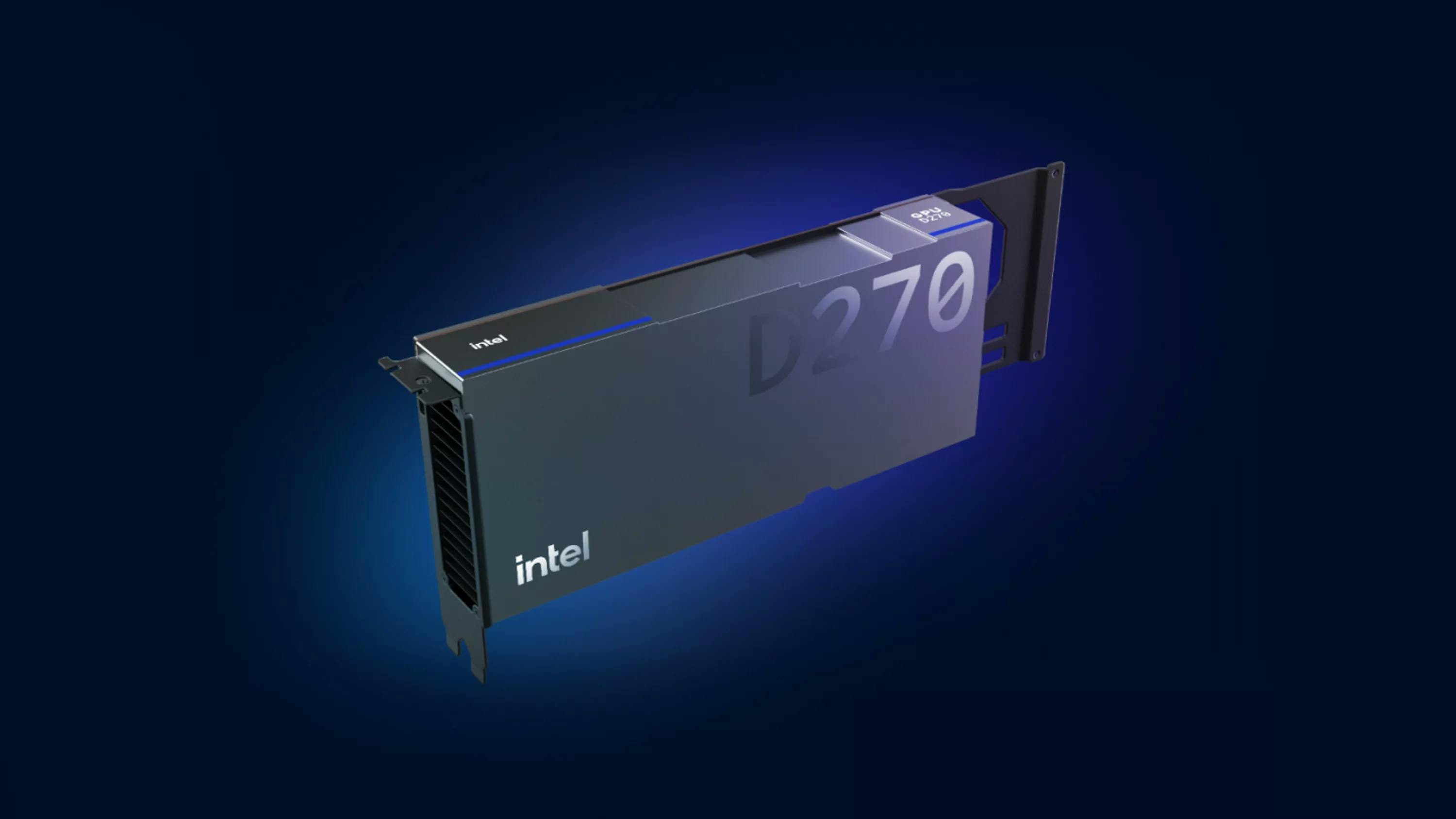 Intel GPU D-series product page