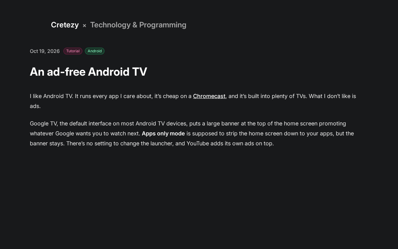 告别广告:打造无广告Android TV的实战指南