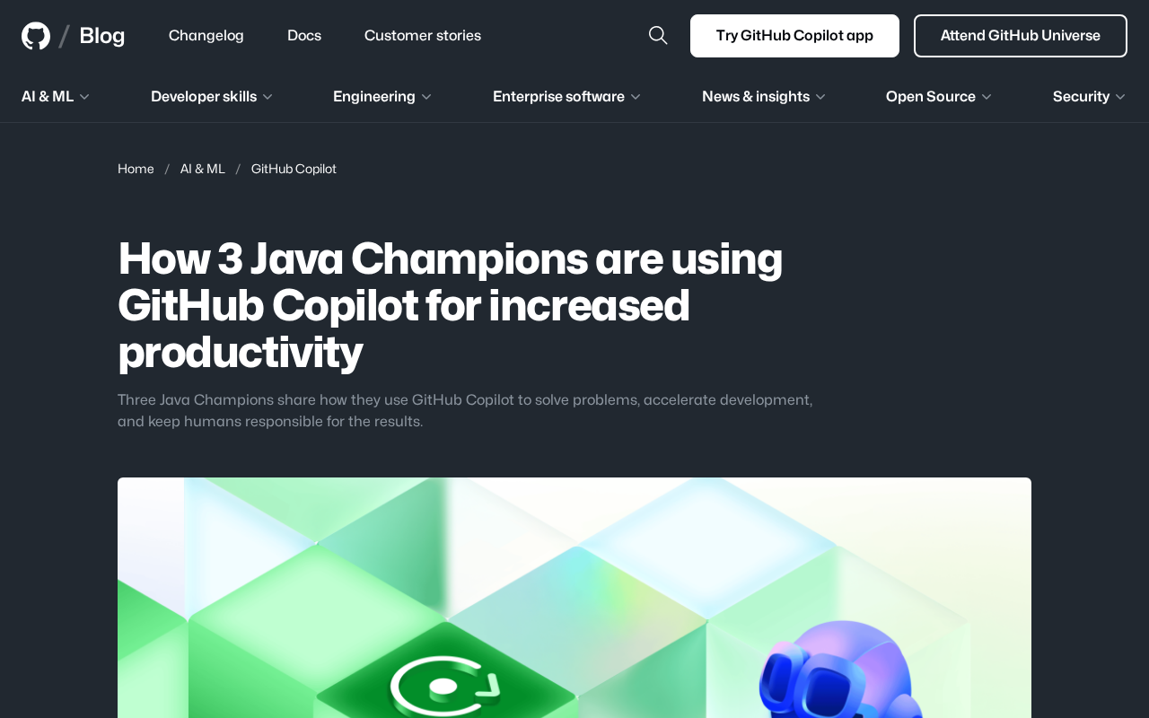 3 Java Champions in Action: How GitHub Copilot Boosts Development Efficiency