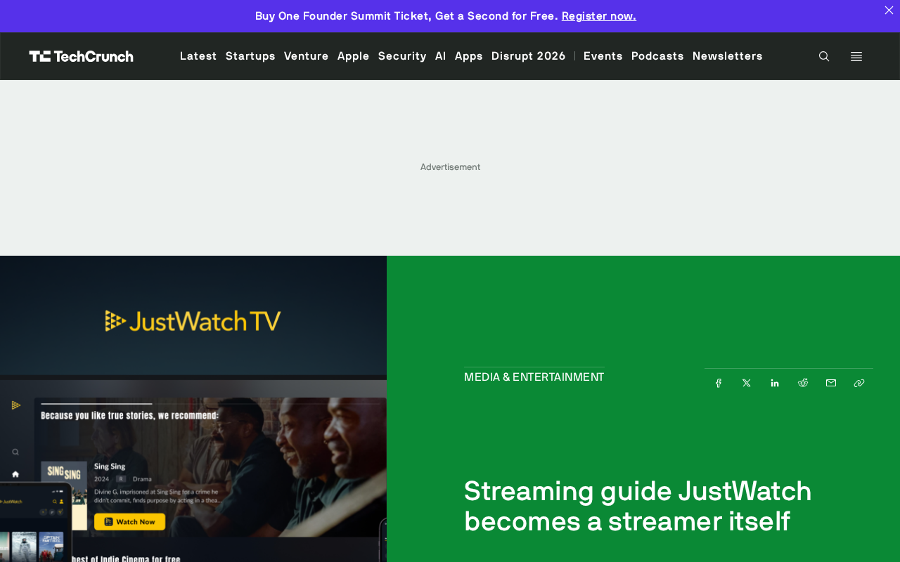 Aggregator Platforms Strike Back at Streaming: JustWatch Launches Its Own Free Service