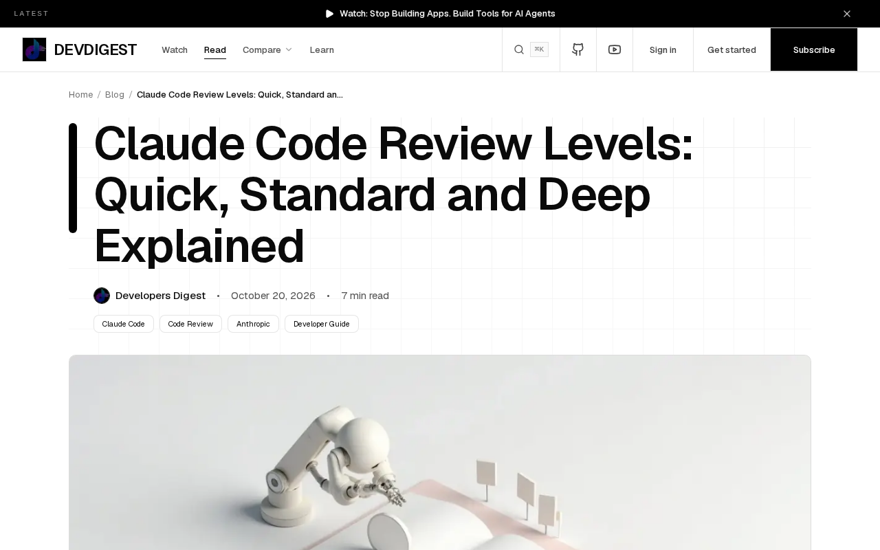 Claude Code Review's Three Modes Explained: How to Choose Between Quick, Standard, and Deep