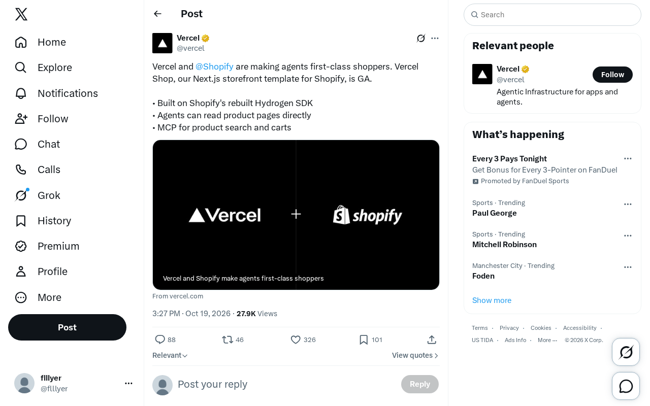 Vercel Shop Officially Launches: AI Agents Become First-Class Citizens in E-Commerce