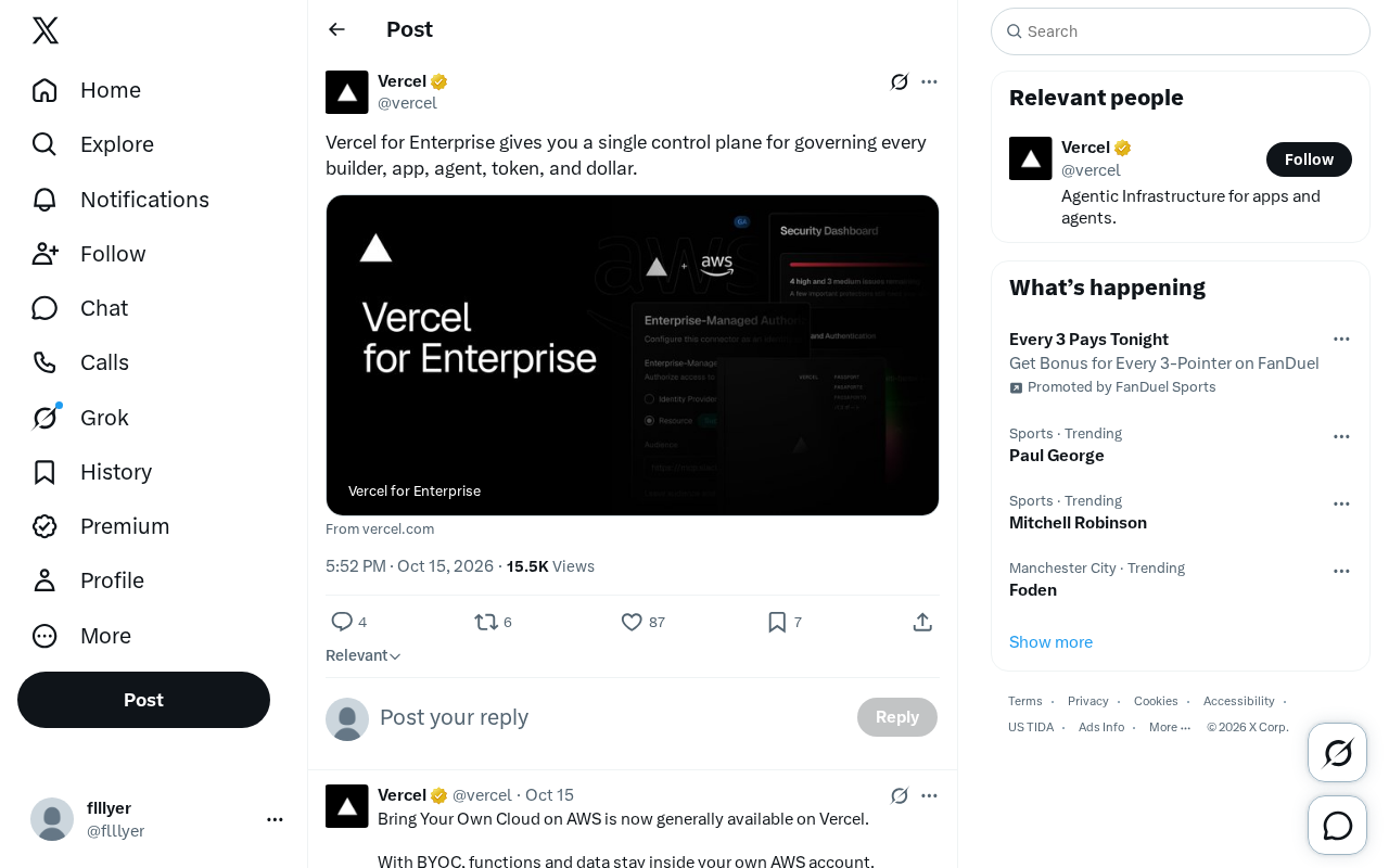 Vercel for Enterprise Launches: A Unified Control Plane to Govern Developers, Apps, and AI Agents