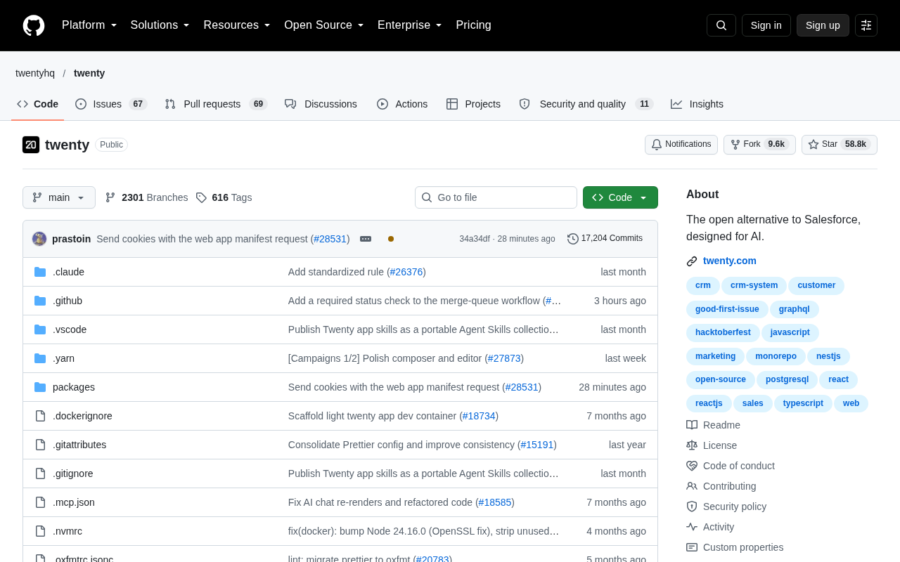 Twenty: An Open-Source AI-Native CRM and Salesforce Alternative