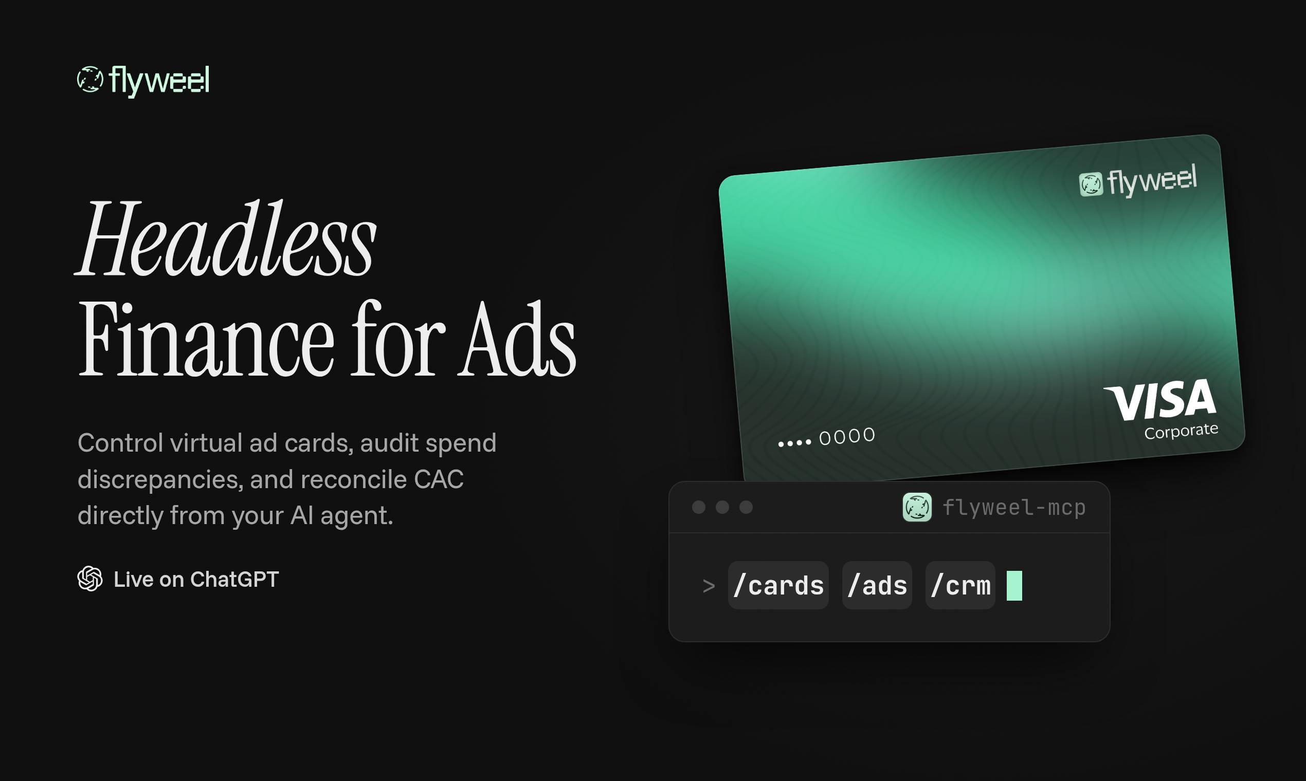 Flyweel: Giving AI Agents Ad Budget Cards with MCP Auditing for Campaign Performance