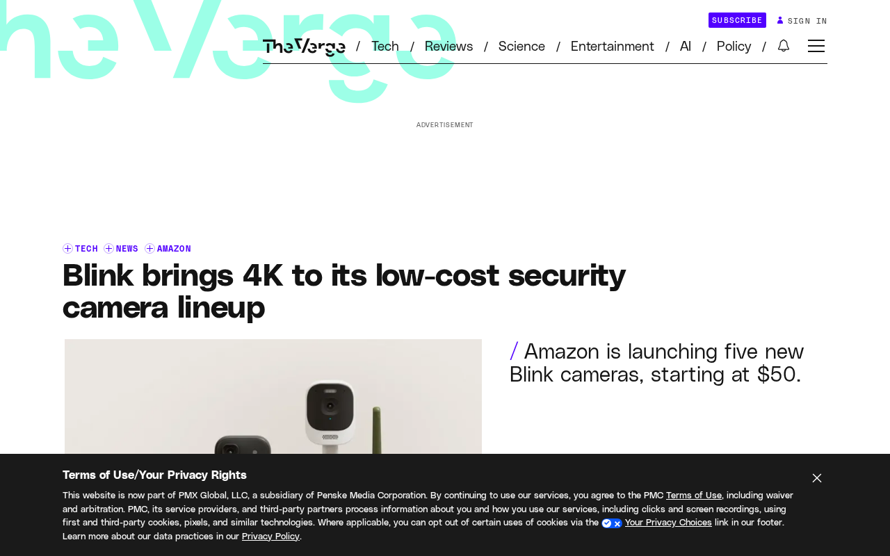 Blink Launches 4K Security Cameras: New Pan-Tilt and Spotlight Models Join Budget Lineup