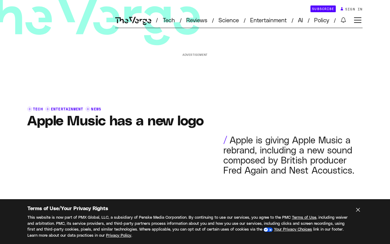 Apple Music Unveils New Brand Identity: New Logo and Custom Sonic Branding
