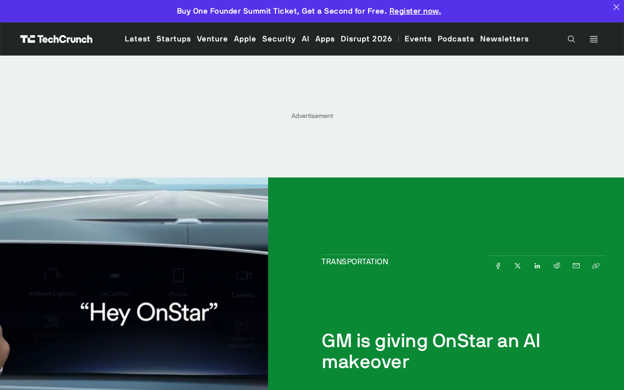 GM Reinvents OnStar with AI: A 30-Year-Old In-Car Service Gets Its Biggest Upgrade Yet