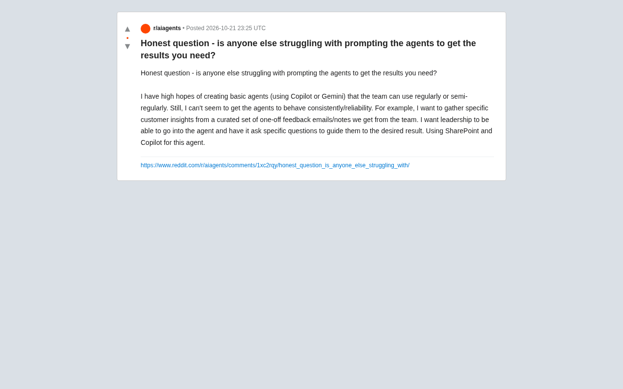 Prompt Failures? The Truth About Why AI Agents Struggle in Production—and How to Fix It