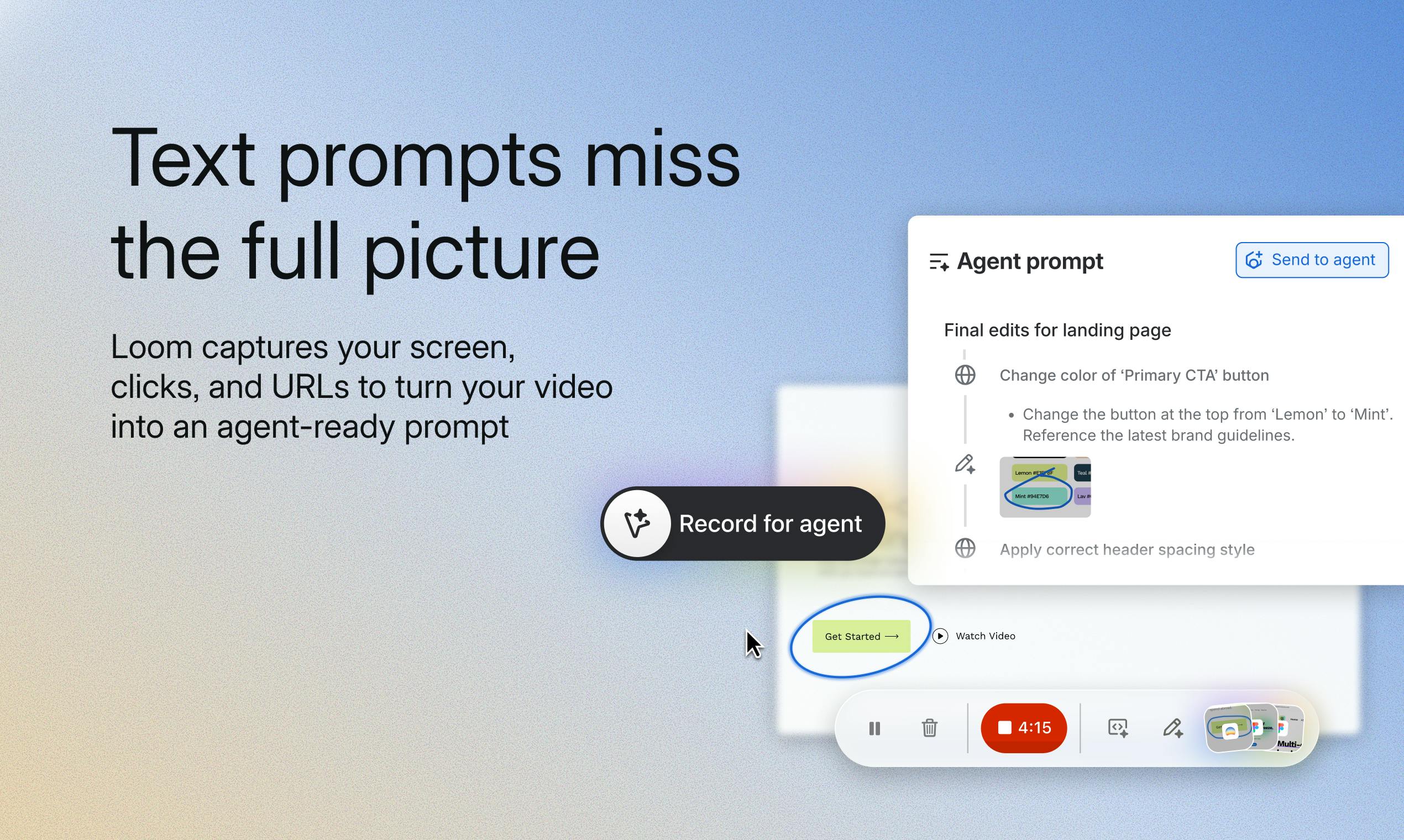 New Loom Feature: Recording Becomes the Prompt — AI Agents Take Over Your Screen