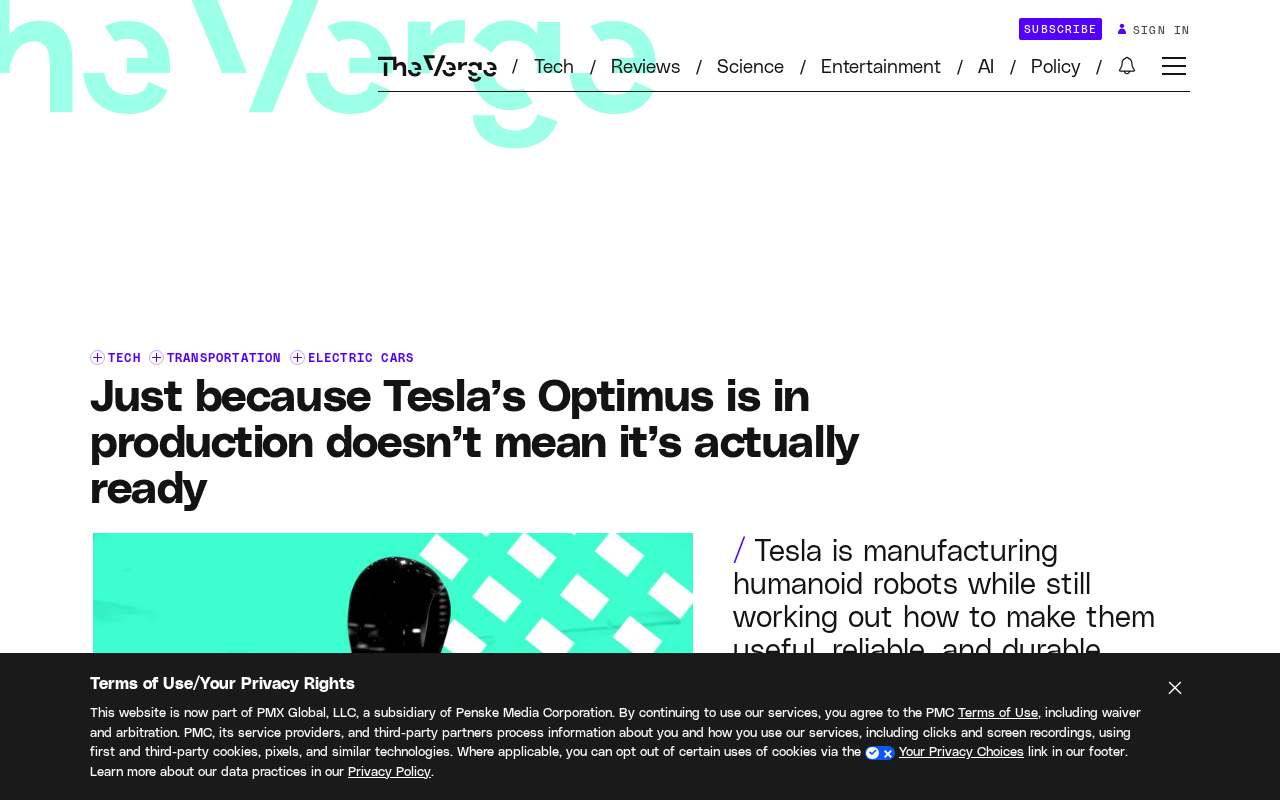 Tesla Optimus Begins Mass Production, But How Far Is It From True Usability?