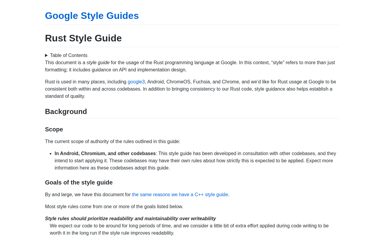 Google Publishes Rust Style Guide: The Engineering Considerations Behind 340 Upvotes