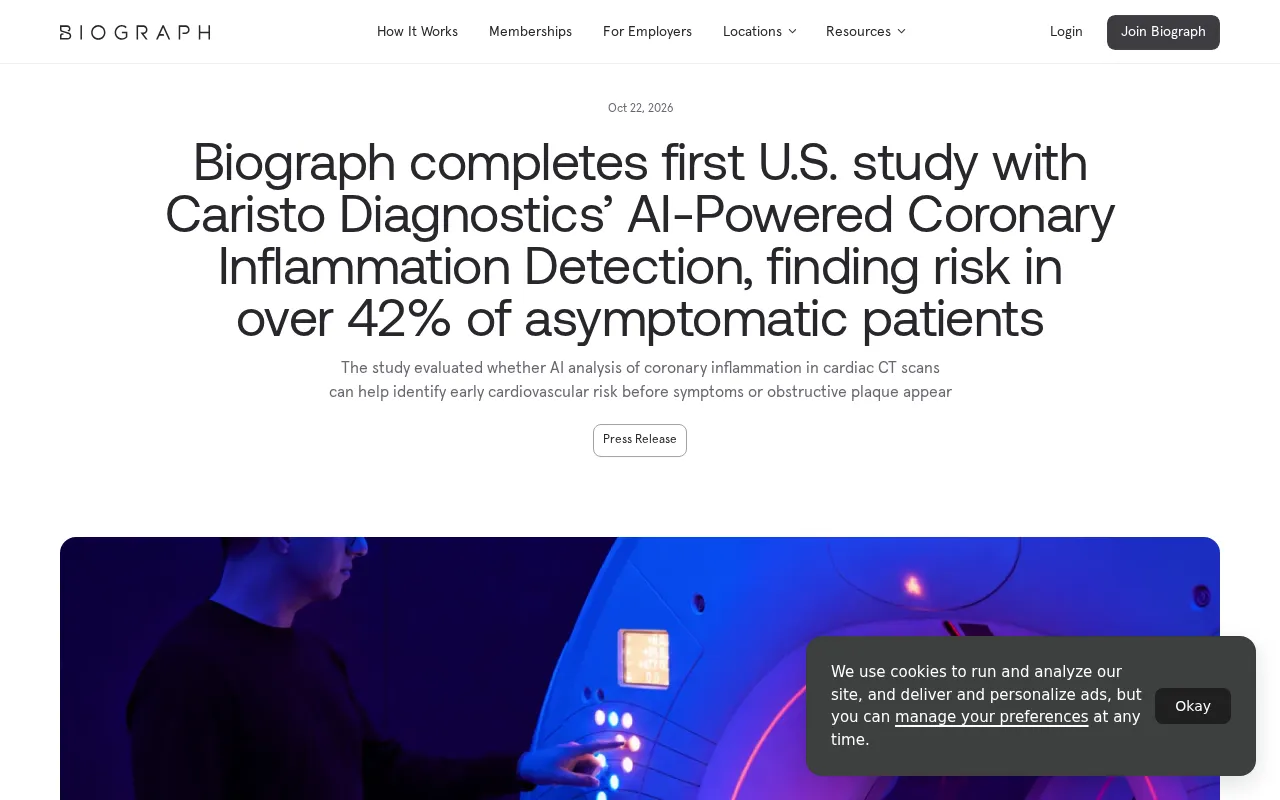 AI Analysis of CT Scans: 42.9% of Patients Show Coronary Artery Inflammation