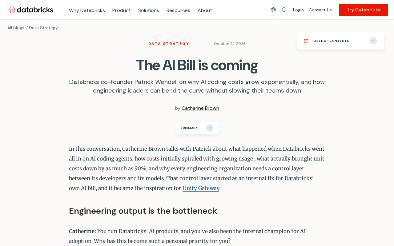 The AI Bill Is Coming: A Conversation That Reveals the Eve of Regulation