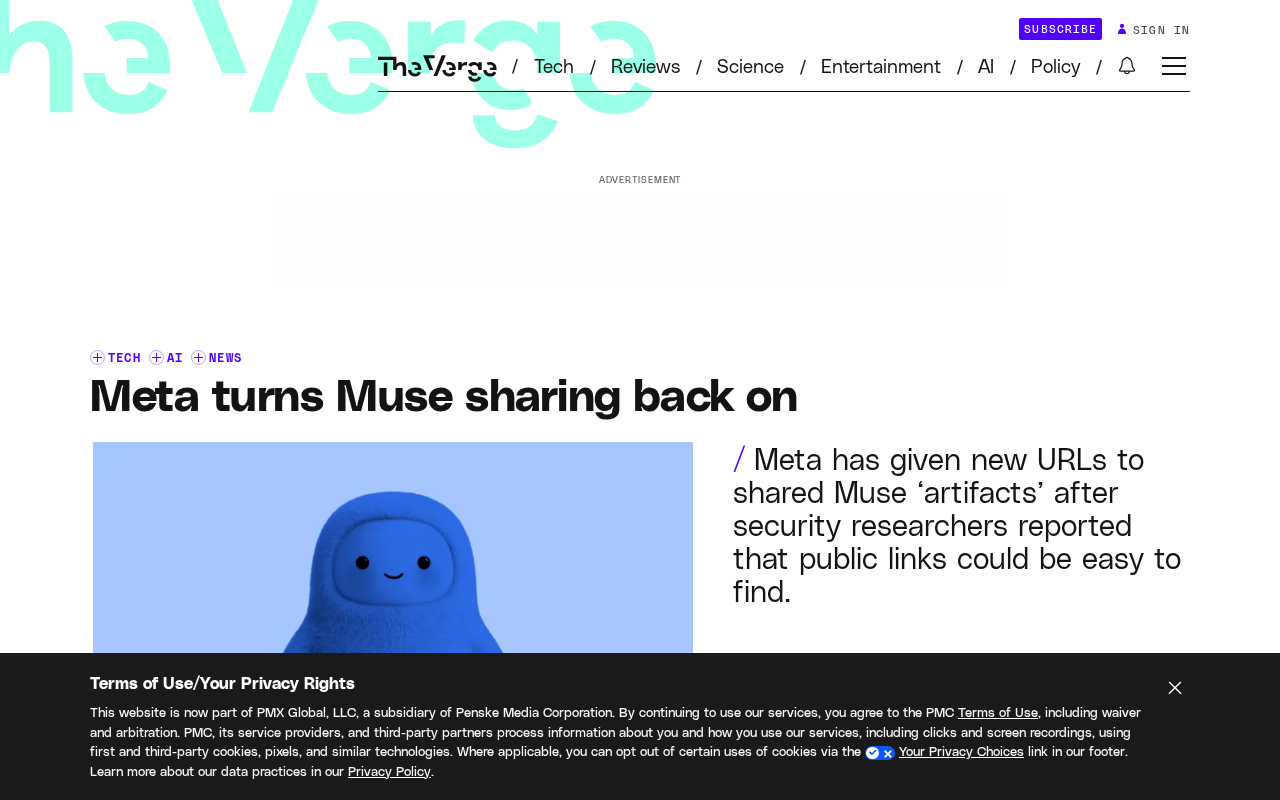 Meta重启Muse分享功能:隐私争议后的安全博弈