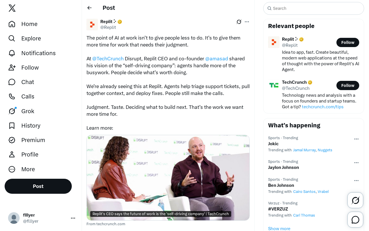 Replit CEO:AI不是为了取代你,而是让你有更多时间做判断