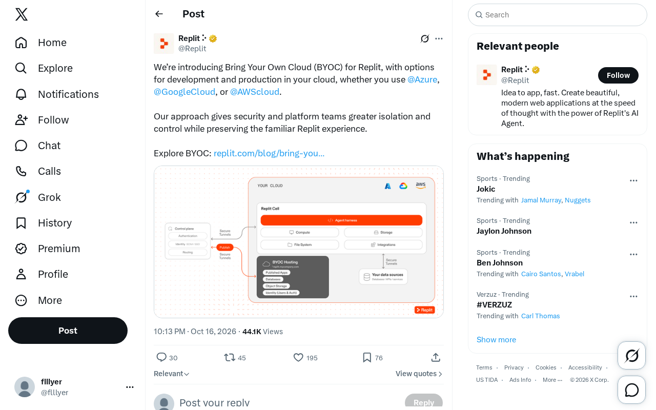 Replit Launches BYOC: Code Runs on Your Own Cloud