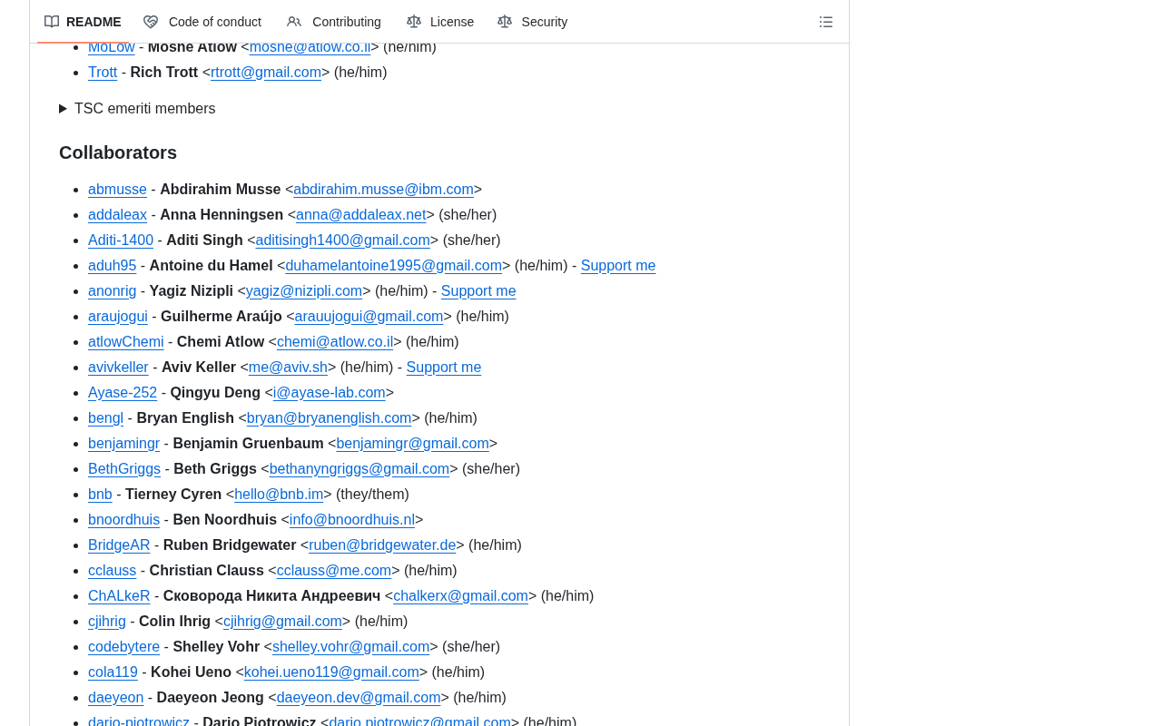 github source: nodejs/node: Node.js JavaScript runtime ✨🐢🚀✨