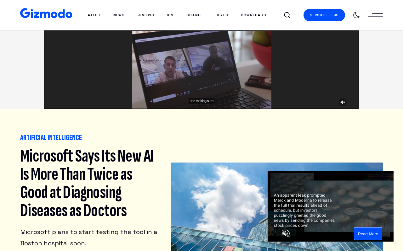 New AI Diagnoses Disease Twice as Well as Doctors, Possibly Reshaping Healthcare