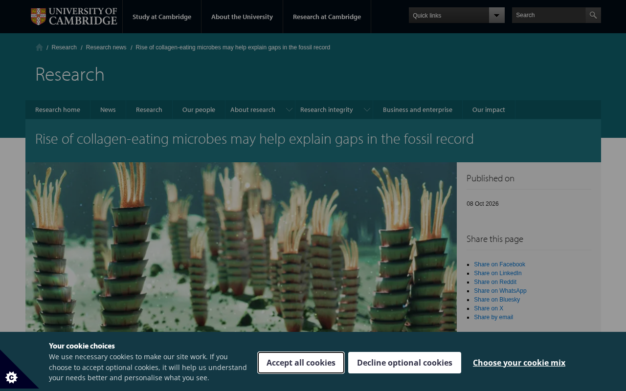 Collagen-Eating Microbes May Explain Gaps in the Fossil Record