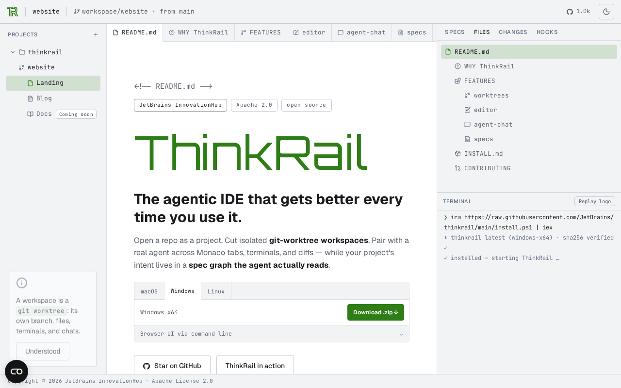 JetBrains 推出 ThinkRail:开发者效率新工具