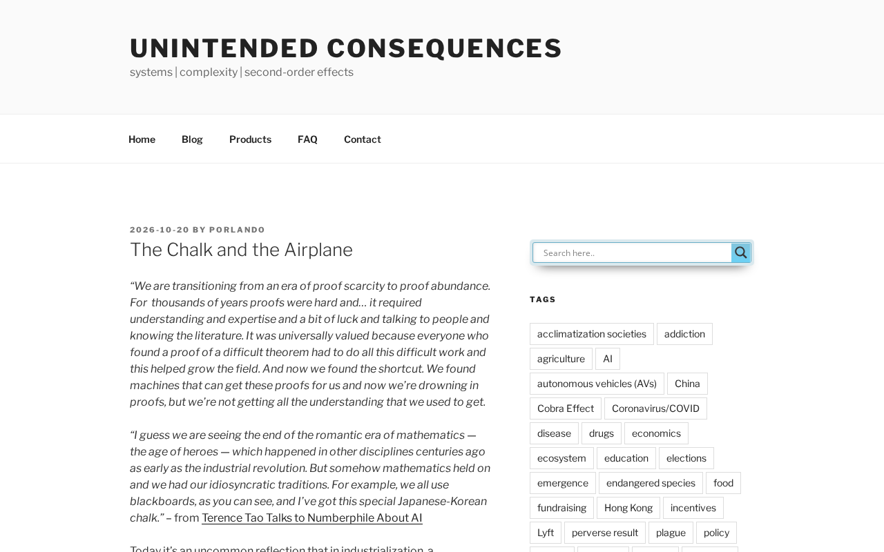 Chalk and Airplane: A Metaphor Revealing the AI Programming Dilemma