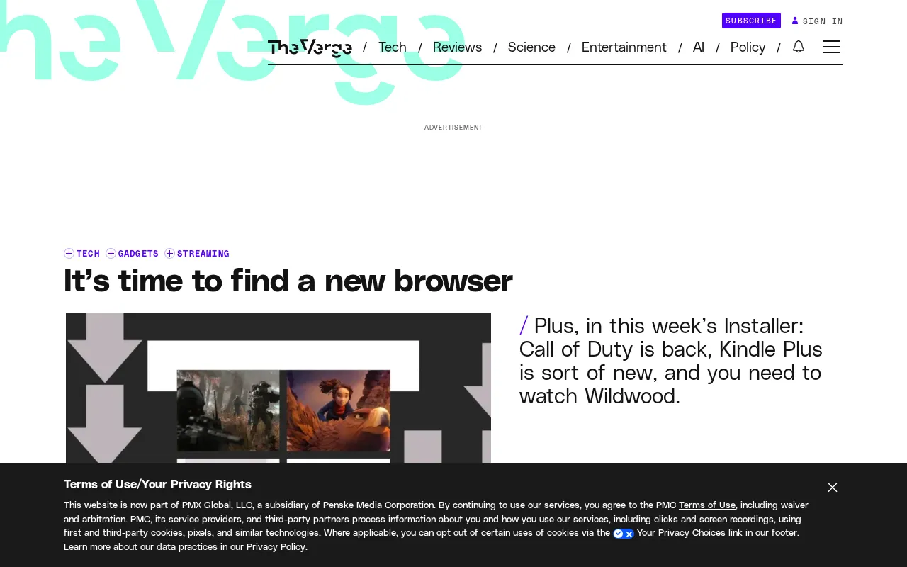 Tired of the Same Old Thing? It's Time for a New Browser