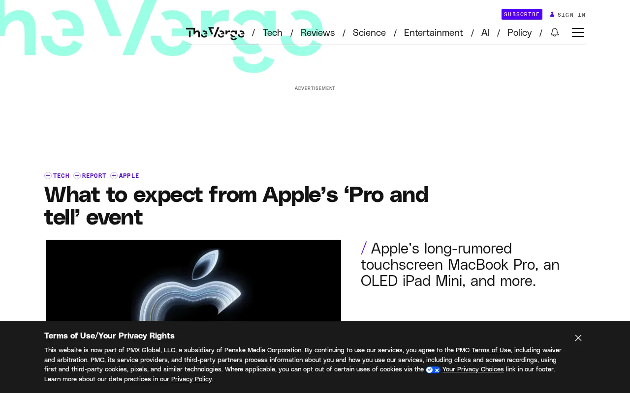 Apple 'Pro and tell' Event Preview: MacBook Pro Takes the Lead — What Else to Watch For?
