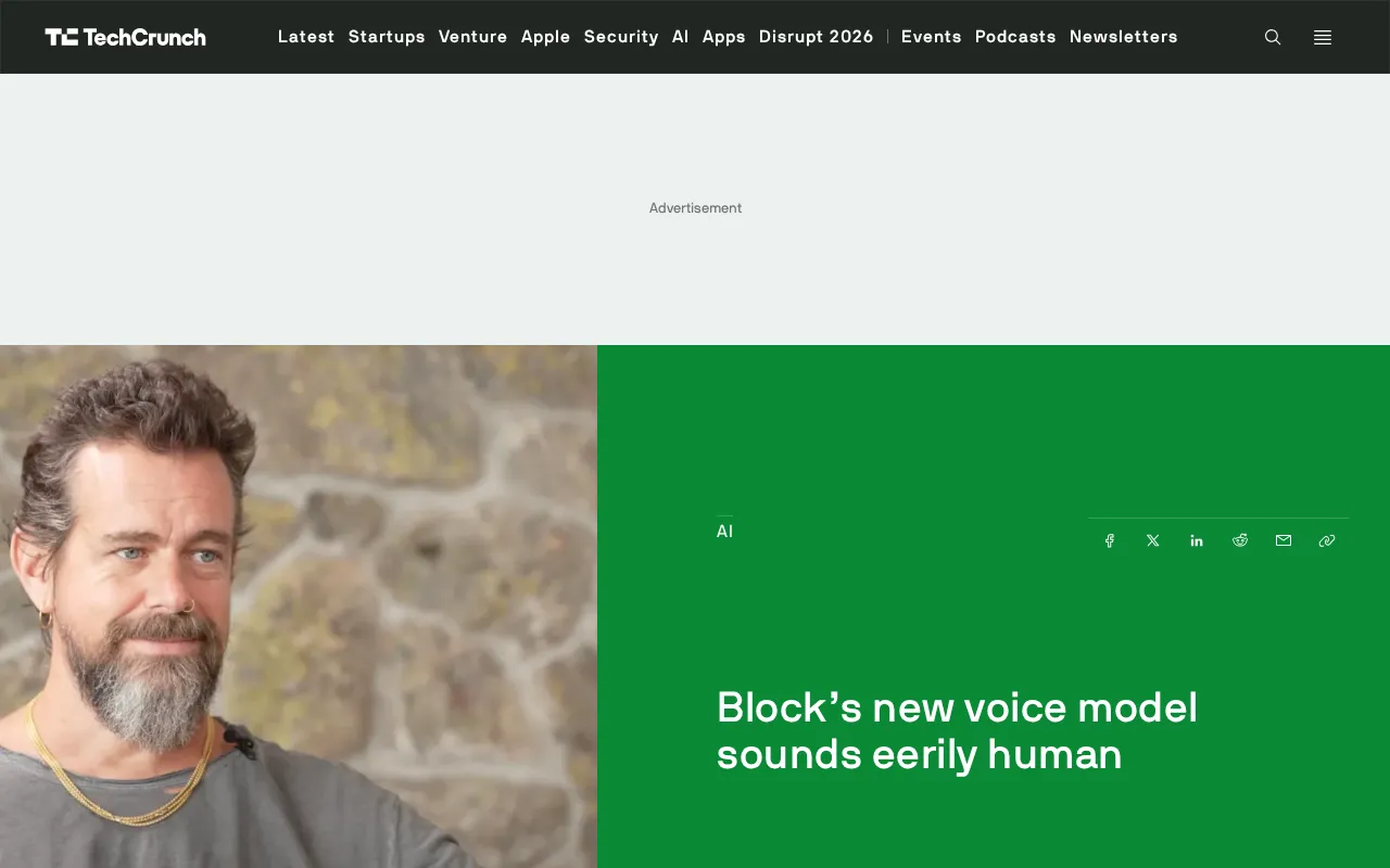 Block Releases Hyper-Realistic Voice Model That Runs Locally on a MacBook