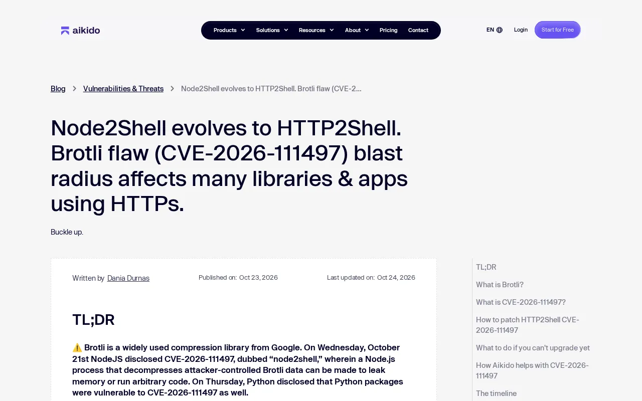 HTTP2Shell Vulnerability Spreads: Python Package Supply Chain Alert Sounds Again