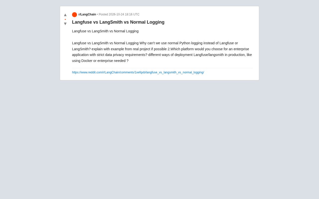 Langfuse vs LangSmith: Why Aren't Plain Logs Enough?