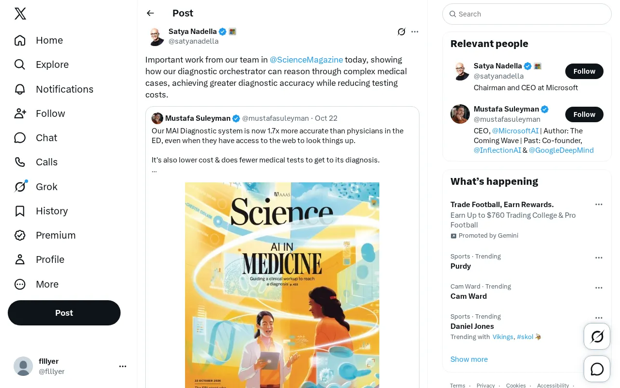 AI诊断调度器登上《Science》:复杂病例推理更准、成本更低
