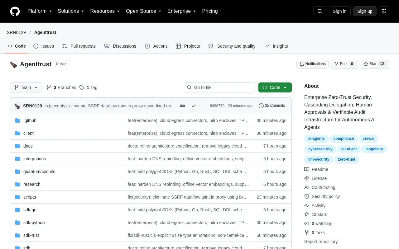AgentTrust: Adding Zero Trust and Human Approval to AI Agents