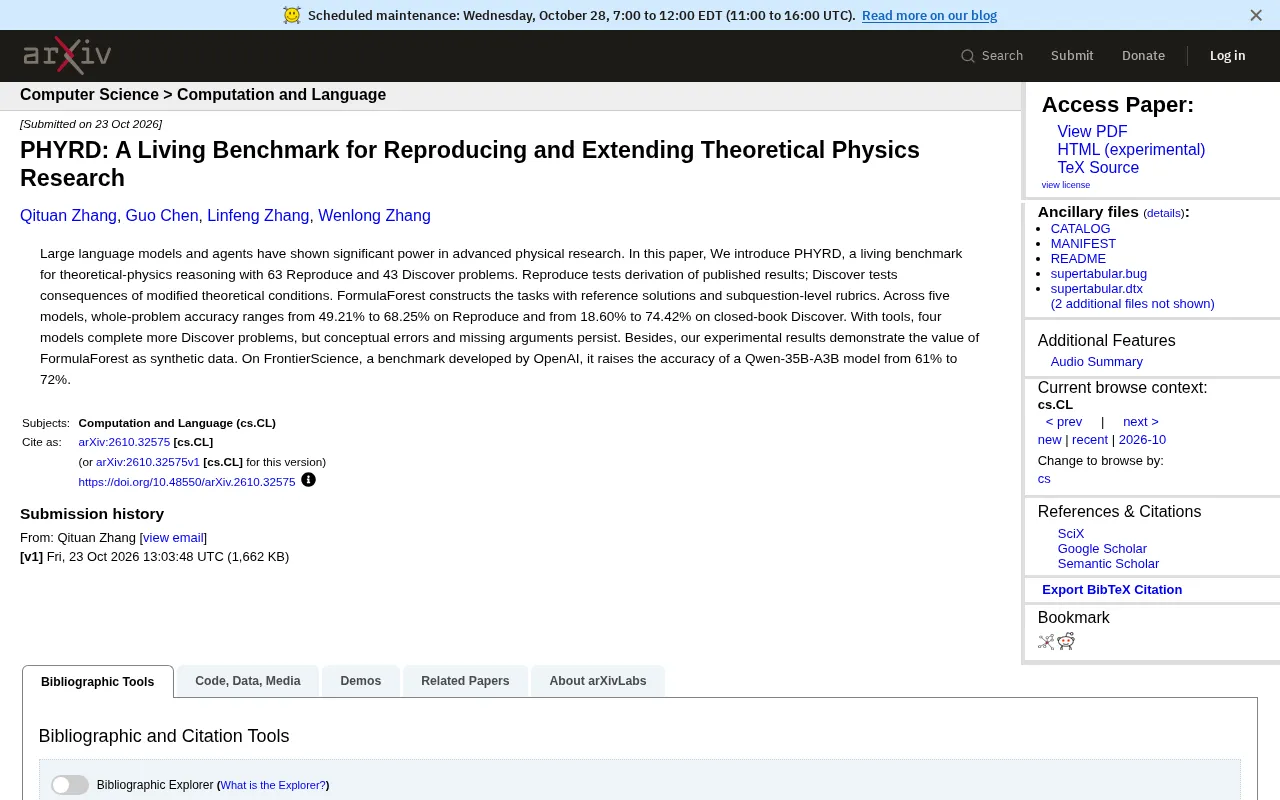 The PHYRD Benchmark: A Rigorous Touchstone for AI Theoretical Physics Reasoning