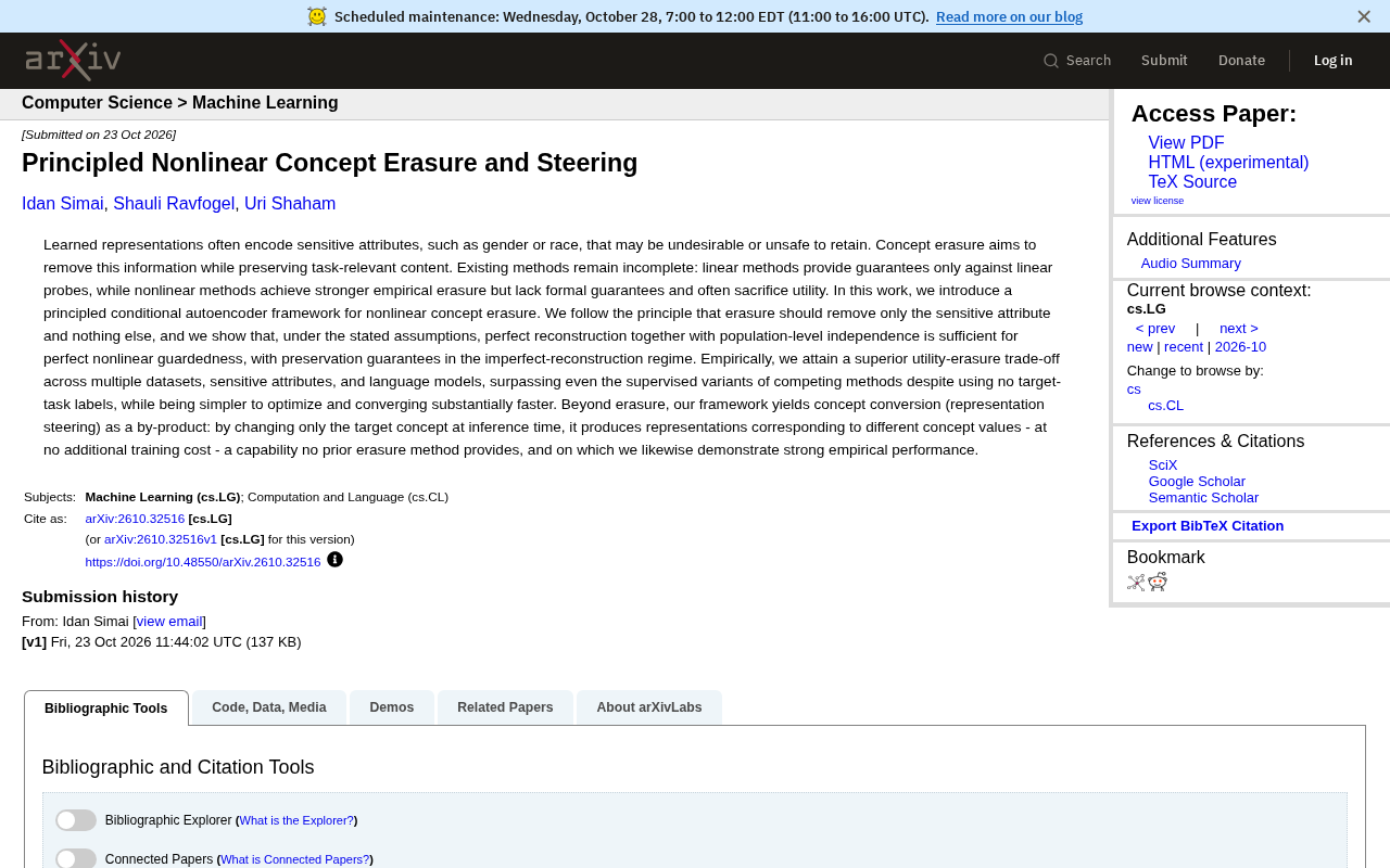New Framework for Nonlinear Concept Erasure: Conditional Autoencoder Enables Precise Erasure and Steering