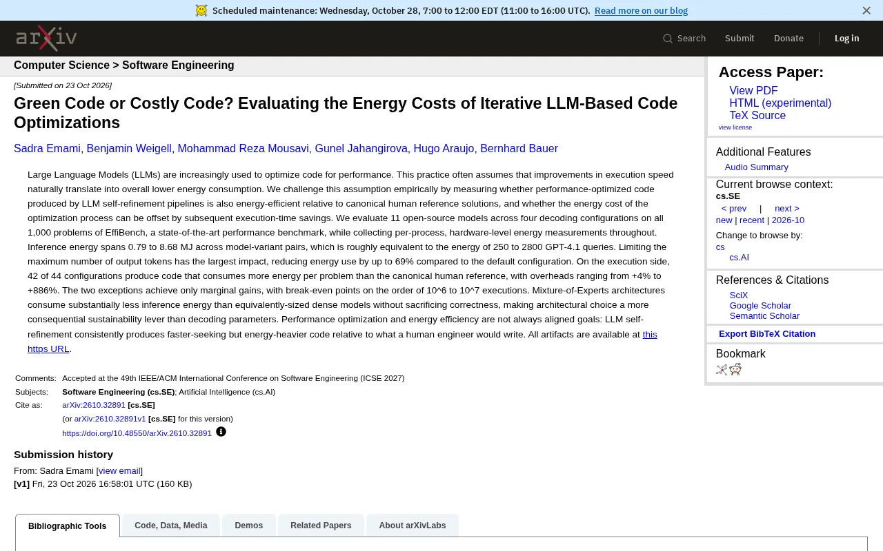 Does LLM-Optimized Code Actually Consume More Energy? Only 2 of 44 Configurations Save Power in Testing
