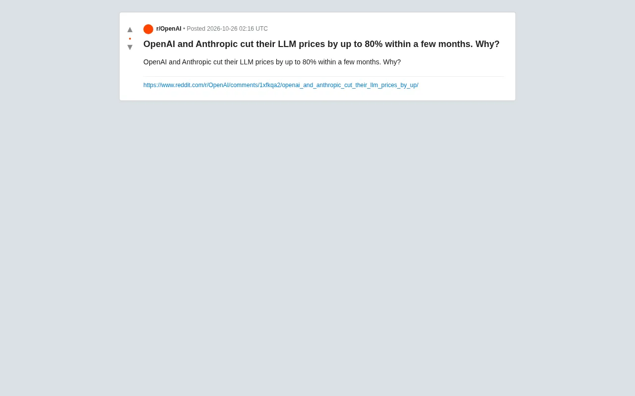 Behind OpenAI and Anthropic's 80% Price Cuts: The LLM Price War Begins