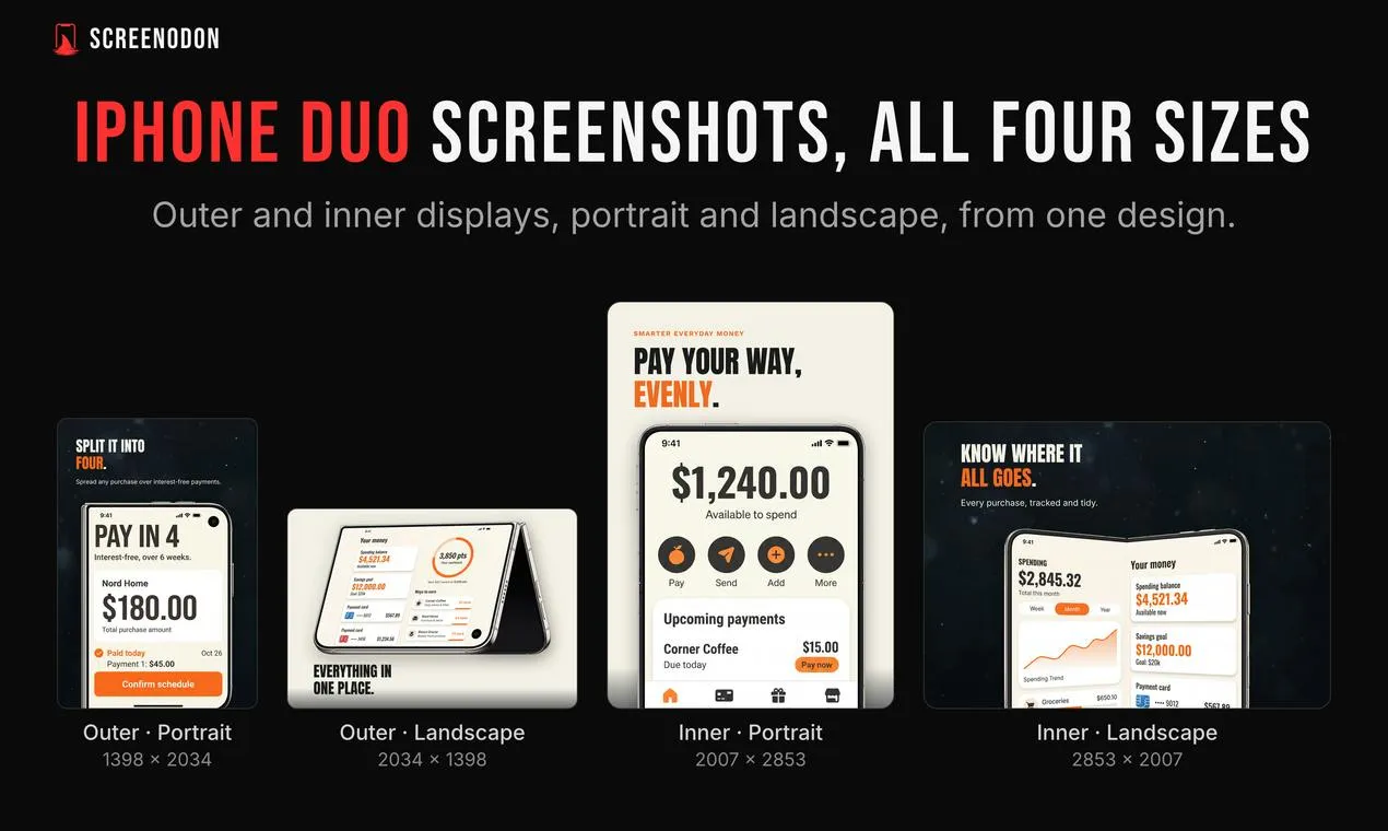 Screenodon: AI Helps You Create High-Converting App Store Screenshots