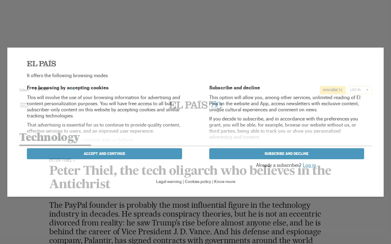 Peter Thiel: The Tech Oligarch Who Believes in the Antichrist