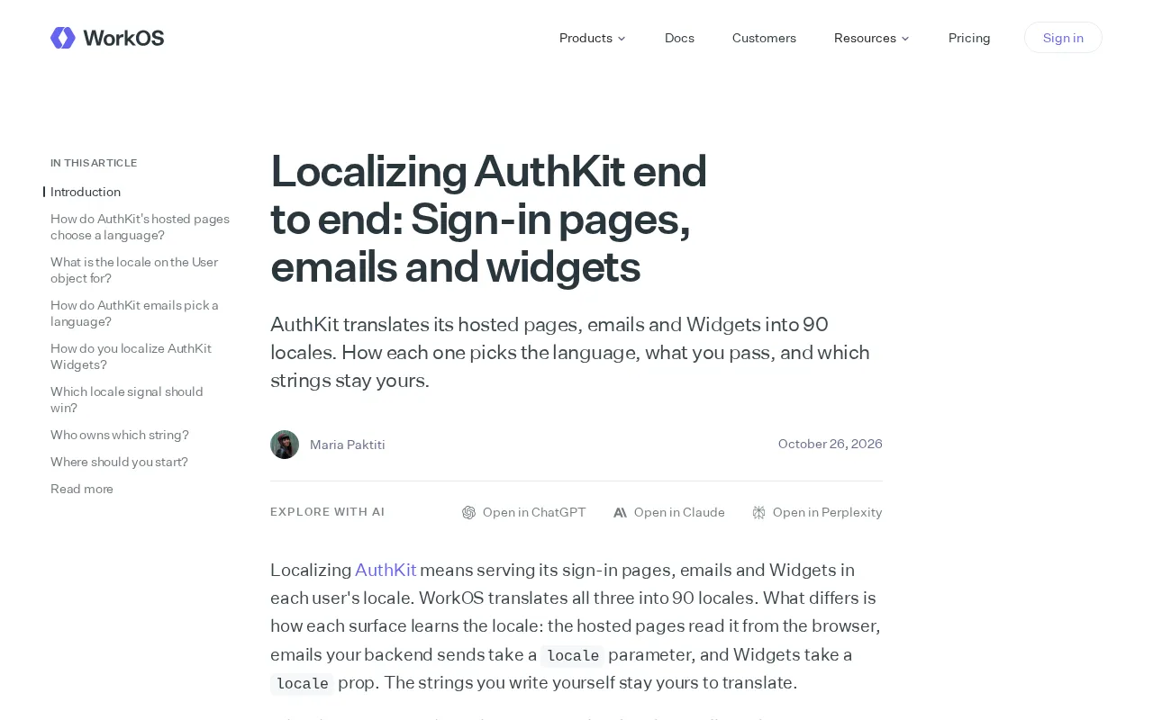 AuthKit End-to-End Localization: Login Pages, Emails, and Widgets Fully Covered
