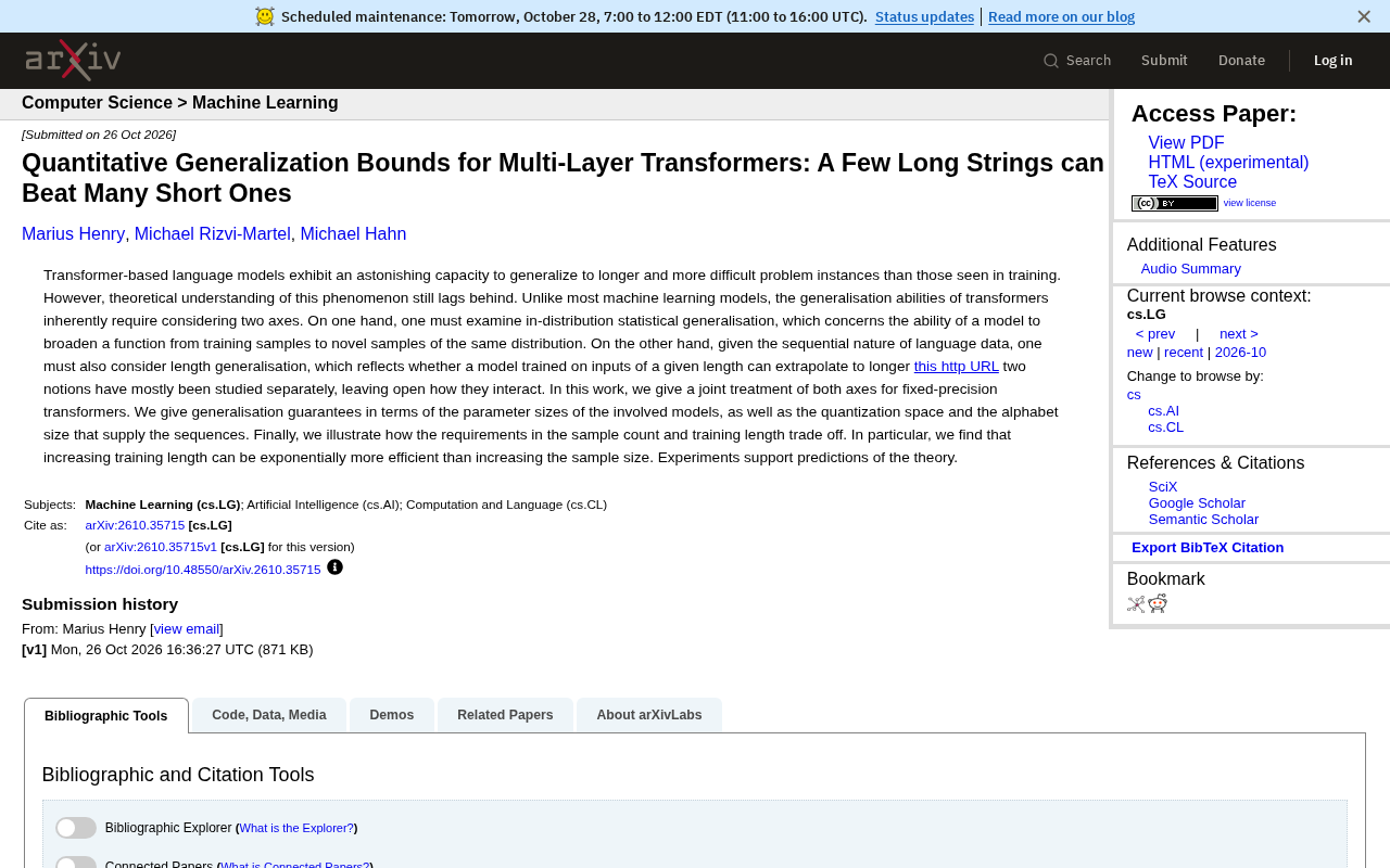 New Insights into Transformer Generalization Boundaries: Why Long-Sequence Training Is More Efficient Than More Samples