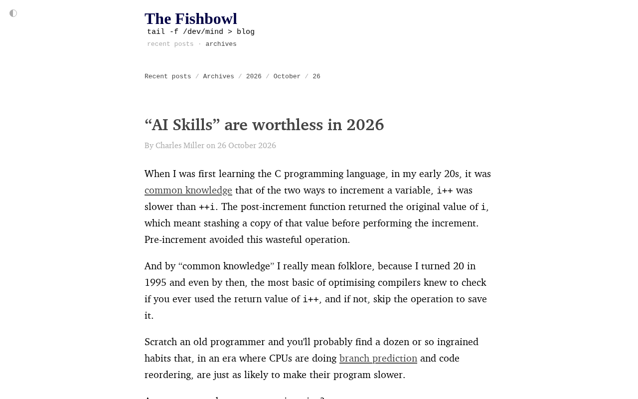 Are "AI Skills" Really Worthless in 2026?