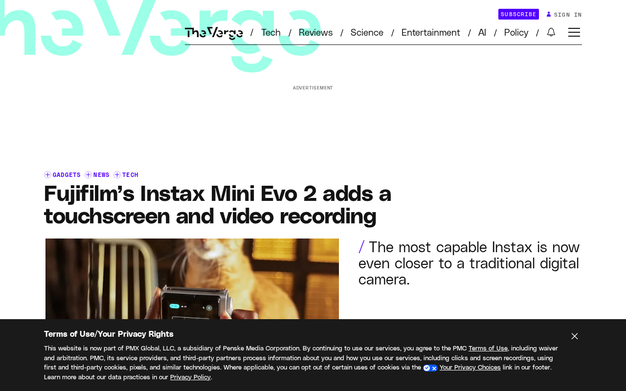 富士Instax Mini Evo 2评测:触屏加视频,混合拍立得再进化