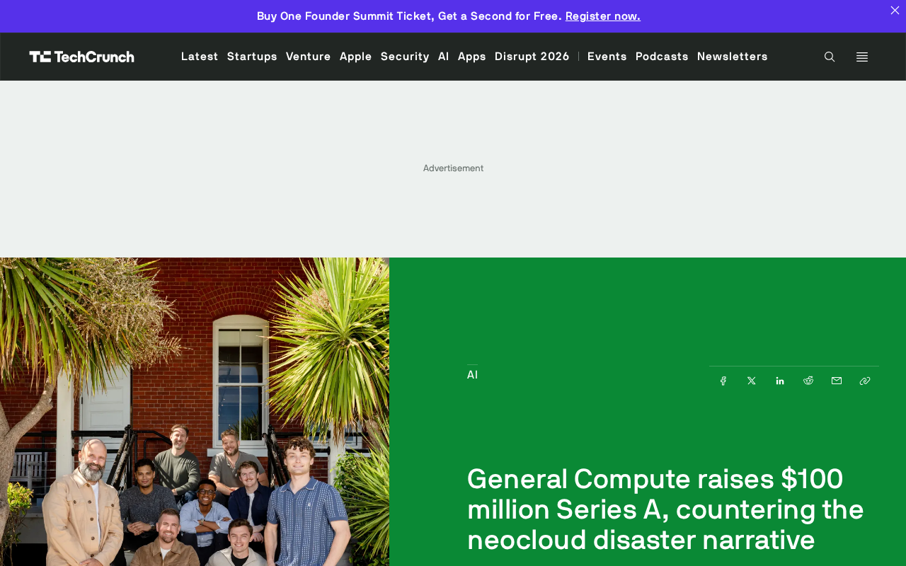 General Compute Raises $100M Series A, Inference Chips Challenge Nvidia