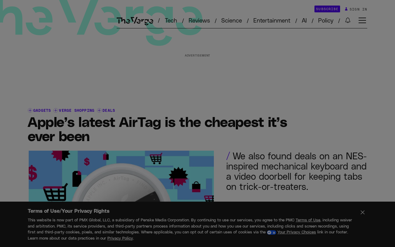 Apple AirTag Drops to All-Time Low Price, Making Travel Tracking More Affordable